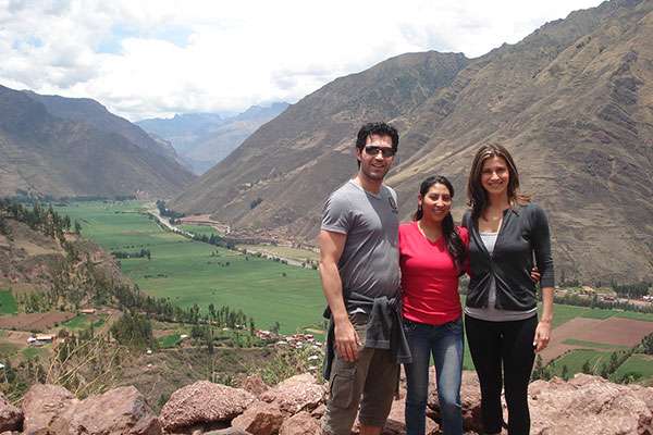 Brazilian Travelers at Sacred Valley