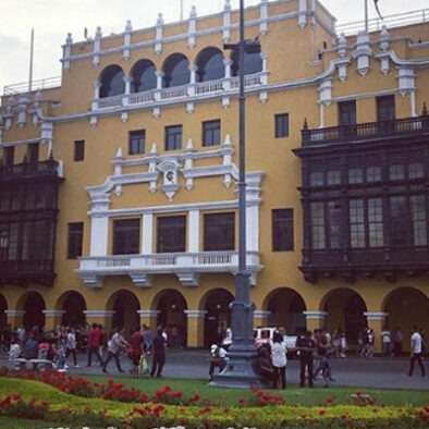 Lima City Hall building - Lima walking tour