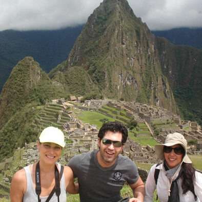 Friends in Machu Picchu
