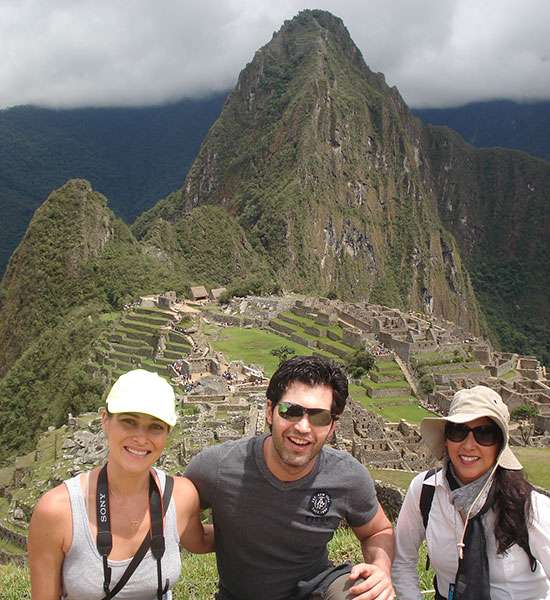 Friends in Machu Picchu