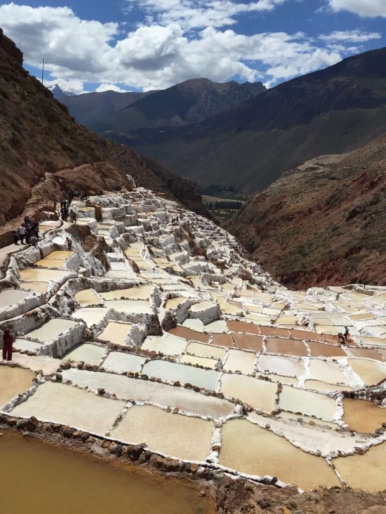 Salt Mines in Maras Cusco